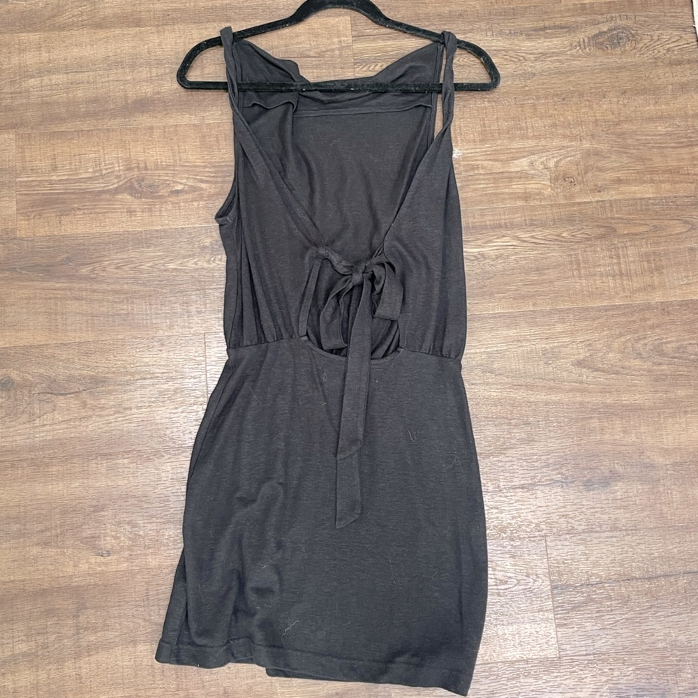 FREE PEOPLE FP Beach Mini Tie Back Dress